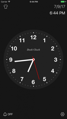 钟表时间显示小程序（钟面显示时间）